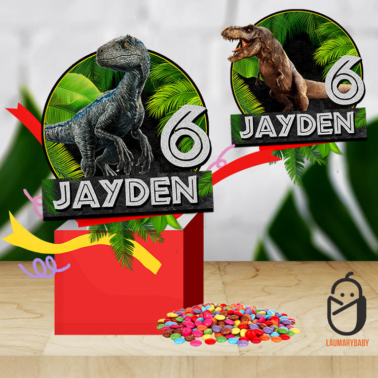 Jurassic Birthday Centerpieces