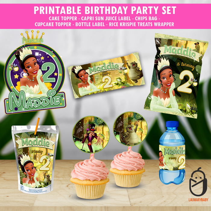 Princess and the Frog Birthday Party Set