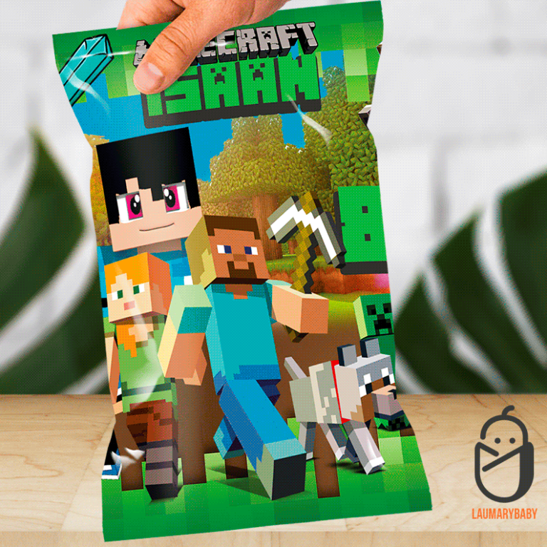 Minecraft Chips Bag Laumarybaby