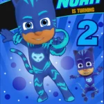 Catboy Birthday Invitation Template