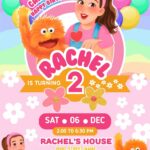 Amazing Ms. Rachel Birthday Invitation Template
