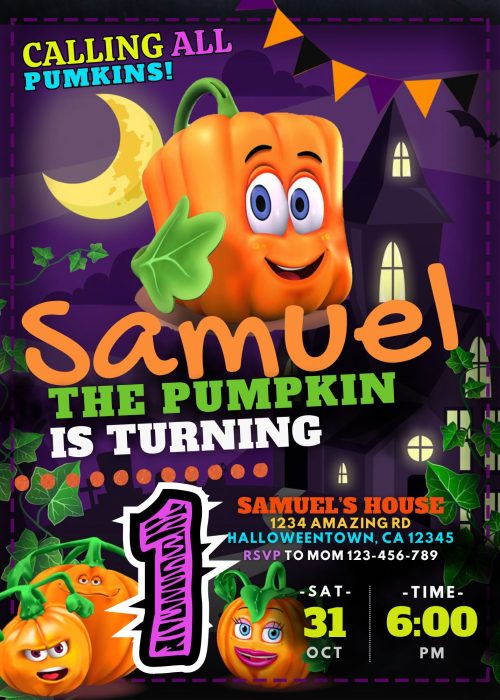 Amazing Spookley Halloween Birthday Invitation Template Amazing Spookley Halloween Birthday Invitation Template